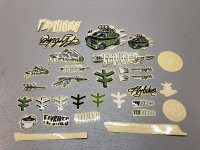 画像1: Fly Sticker Pack [2020 Black/White/Green]