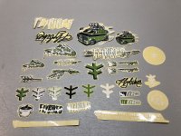 画像1: *Fly Sticker Pack [2020 Black/White/Green]