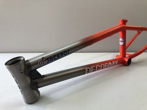 画像1: Deco Jackpot Frame V4 [18.9"TT] Raw/Matt Orange (1)