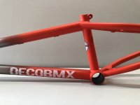 画像2: Deco Jackpot Frame V4 [18.9"TT] Raw/Matt Orange