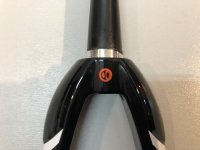 画像1: [24"Cruiser] Box X5 Carbon Fork [24"/20mm/1-1/8"-1.5" W/Stem Lock]