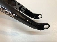 画像2: [24"Cruiser] Box X5 Carbon Fork [24"/20mm/1-1/8"-1.5" W/Stem Lock]