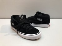 画像1: Vans Half Cab Pro (Black/Black/White)