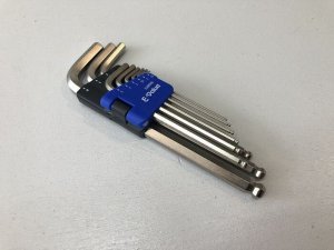 画像1: E-Value Ball Point  Hex Wrench [9本セット] (1)