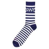 画像1: Cult Stripe Logo Socks