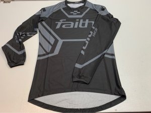 画像2: Faith Race [2020]Second AdventJersey Black/Titanium [Adult/Youth][アウトレット] (2)