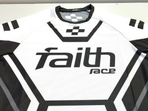 画像1: Faith Race [2020]Second AdventJersey White/Black [Adult/Youth][アウトレット] (1)