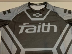 画像1: Faith Race [2020]Second AdventJersey Black/Titanium [Adult/Youth][アウトレット] (1)