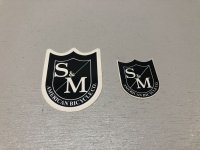 画像2: *S&M Shield Sticker