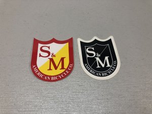 画像1: *S&M Shield Sticker (1)