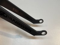 画像1: *Answer Dagger Pro Taperd Carbon Fork  [20"/20mm/1-1/8"-1.5" ]