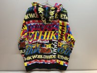 画像1: Ethik Abstract Hoodie