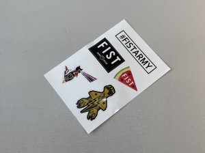 画像1: Fist Assorted Sticker Sheet (1)