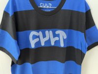 画像1: Cult Wide Stripe Tee