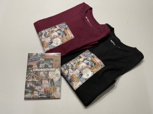 画像1: *Moto-Bunka DVD”Crossover”付き記念Tシャツ (1)