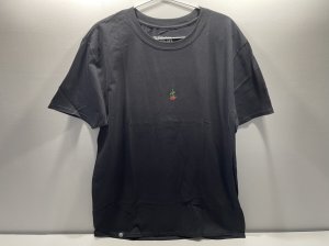 画像1: *Subrosa Rose Embroidery Tee (1)