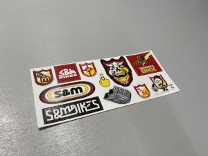画像1: *S&M 2021 Sticker Sheet [100x230mm] (1)