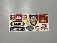 画像1: S&M 2021 Sticker Sheet [100x230mm]