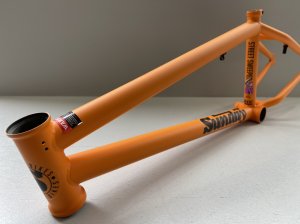 画像1: Sunday Street Sweeper Frame [20.75"TT] Orange Whip (1)