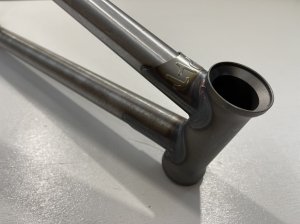 画像3: *Cult Corey Walsh Frame [20.75"TT] Raw(No Finish) (3)