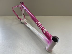 画像2: *Cult 2Short IC Frame [20"TT] Panza Pearl White/Pink (2)