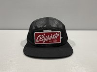 画像1: Odyssey Harvest 5Panel Mesh Camper Hat (Black)