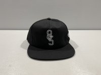 画像1: Odyssey Athens 5Panel Snapback Hat (Black)