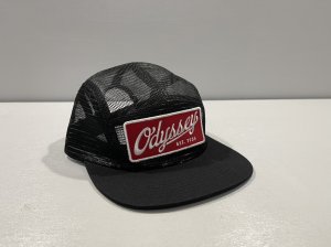 画像1: *Odyssey Harvest 5Panel Mesh Camper Hat (Black) (1)