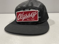 画像2: Odyssey Harvest 5Panel Mesh Camper Hat (Black)