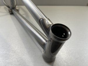 画像3: Subrosa MR1 Frame [20.5"TT] Satin Trans Raw (3)