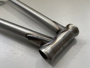 画像4: Subrosa MR1 Frame [20.5"TT] Satin Trans Raw (4)