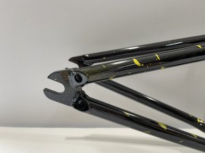 画像5: *Kink Solace III Frame [20.5"TT] Black/Gold Splash (5)