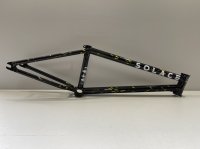 画像1: [SALE] Kink Solace III Frame [20.5"TT] Black/Gold Splash