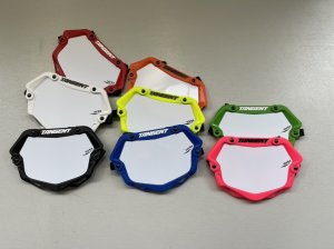 画像1: *Tangent Ventril 3D Number Plate [Mini/Standard Color] (1)