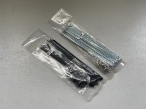 画像1: *Deco Steel Spoke [#14 Straight] (1)