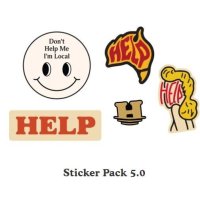 画像1: Help 5 Assorted Stickers Pack