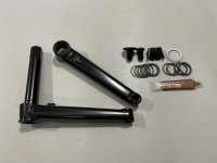 画像1: Odyssey Thunderbolt 2pc Crank [None BB]