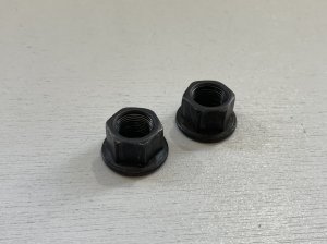 画像1: 14mm Axle Nuts [19mm/2pc] (1)