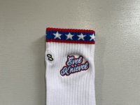 画像1: Fist Evel Knievel Crew Socks