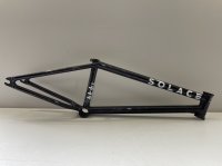 画像1: [SALE] Kink Solace III Frame [20.5"TT] Black/Purple Splash