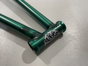 画像3: *Fiend Varanyak V3 Frame [20.25"TT] Matt Trans Green (3)