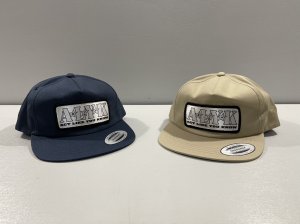 画像1: Alyk. Worker Embroidered 5Panel Snapback Cap (1)