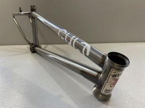 画像2: *[24"Wheel] Cult Race Cruiser Frame [22"TT] Clear Raw (2)