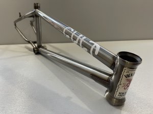 画像2: *Cult Vick Behm Race Frame [21.5"TT/Pro] Clear Raw (2)