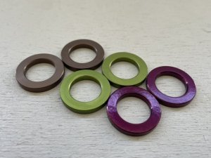 画像1: Aluminium Washer 14mm [2pcs] (1)