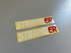 画像1: Stranger Drift Stickers [2pcs] (1)