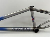 画像2: Volume Voyager XL Frame [20.75"TT] Flat Blue/Raw