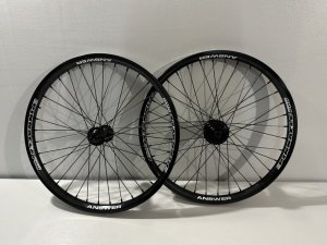 画像1: *Answer Pinnacle Pro Wheel Set [F&R/Groovy] (1)