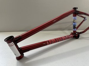 画像1: *Fiend Mills Frame [20.5"TT] Trans Red (1)