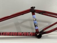 画像2: *Fiend Mills Frame [20.5"TT] Trans Red